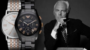 Ikonikus Emporio Armani férfi karóra a divatvilág egyik legbefolyásosabb alakjától