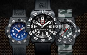 Svájci Luminox karóra, tipikus katonai megjelenéssel